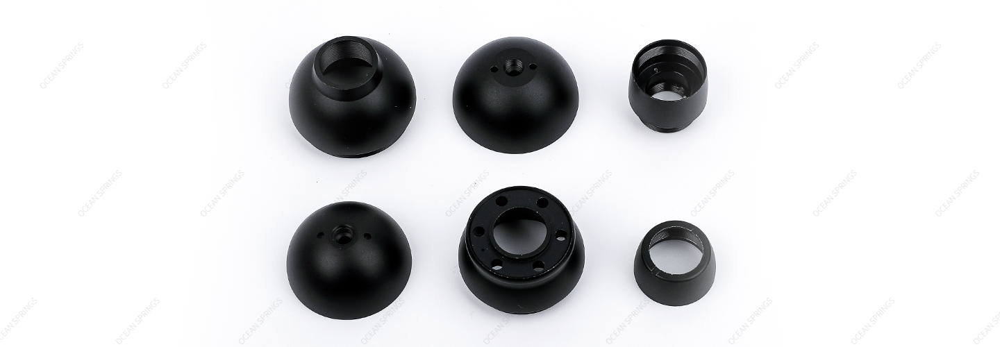 Car camera front and rear shell nuts CNC machined parts